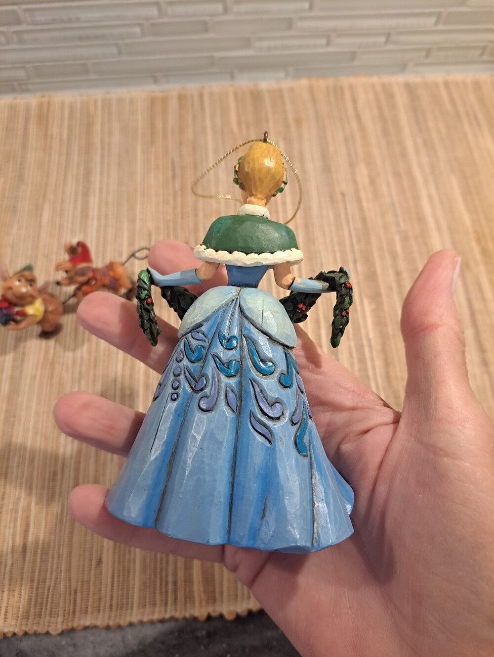 Cinderella Holiday Ornament Set by Jim Shore Disney Traditions - Picture 12 of 14